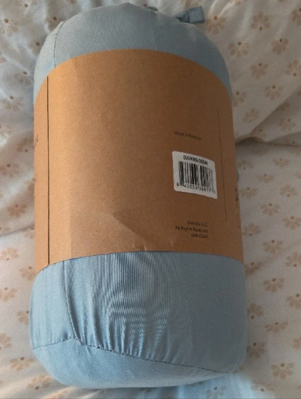 Premium KING/CAL KING Duvet Cover Set in Light Blue - 3-Piece